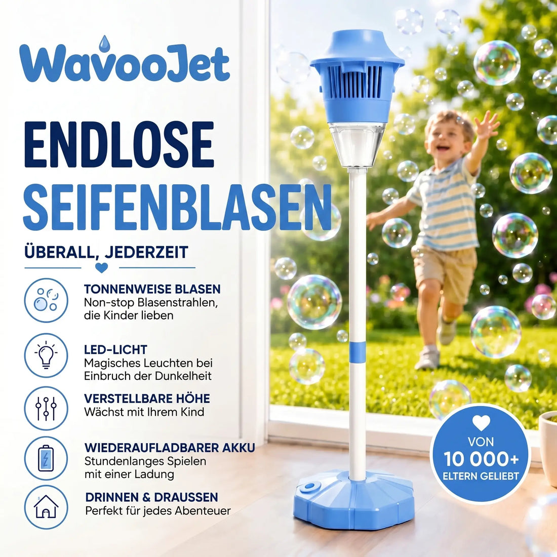 Des bulles à l'infini