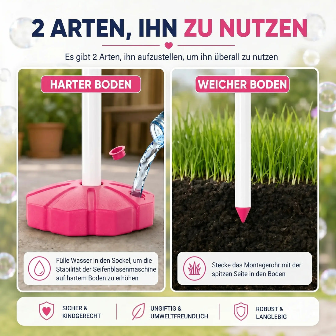 2 façons de l'installer
